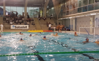 Imatge del partit jugat dissabte a Can Llong